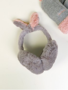 Bunny Ear Plush Earmuff